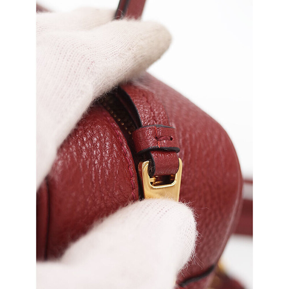 Prada Vitello Phenix leather crossbody camera bag red - Picture 8 of 9